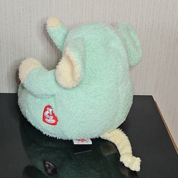 Plush Baby Elephant Lot 5 Chickpea Corduroy Ty Lil Kinz Aurora Gray Stuffed - Picture 3 of 15